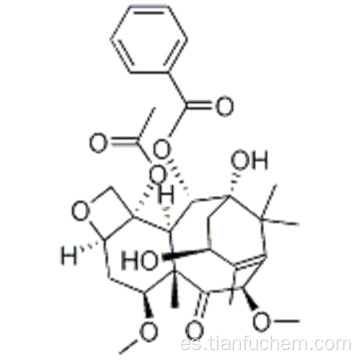 (2aR, 4S, 4aS, 6R, 9S, 11S, 12S, 12aR, 12bS) -12b- (acetiloxi) -12- (benzoiloxi) -1,2a, 3,4,4a, 6,9,10,11, 12,12a, 12b-dodecahidro-9,11-dihidroxi-4,6-dimetoxi-4a, 8,13,13-tetrametil-7,11-metano-5H-ciclodeca [3,4] benz [1,2- b] oxet-5-one CAS 183133-94-0